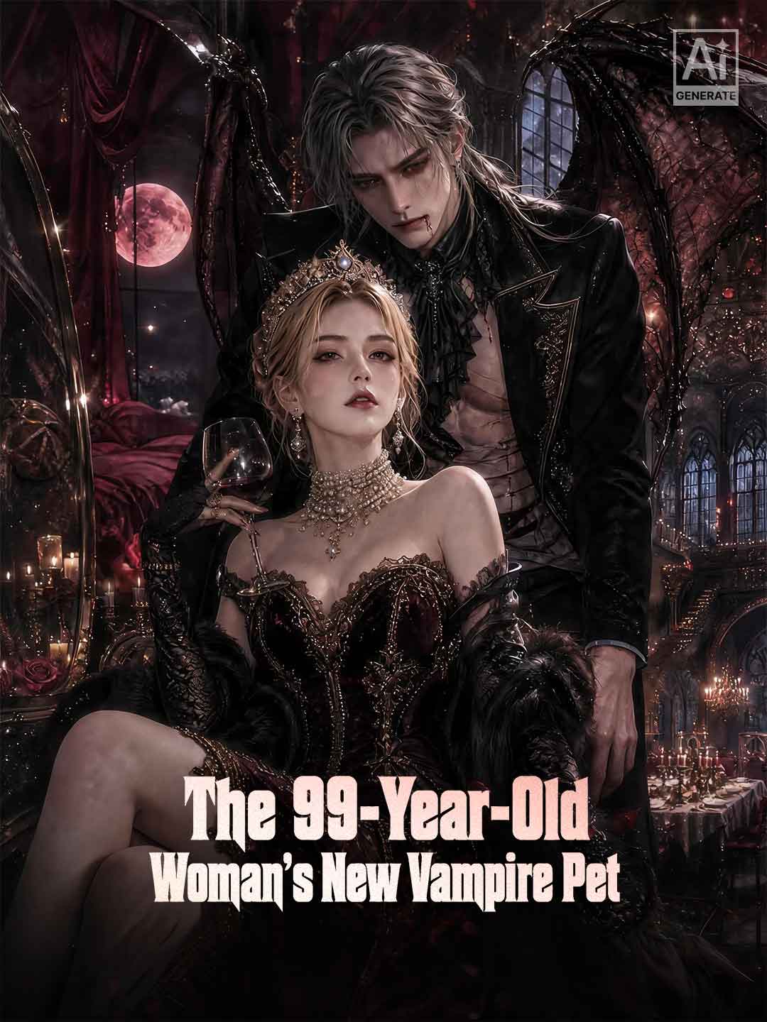 The 99-Year-Old Woman's New Vampire Pet cover