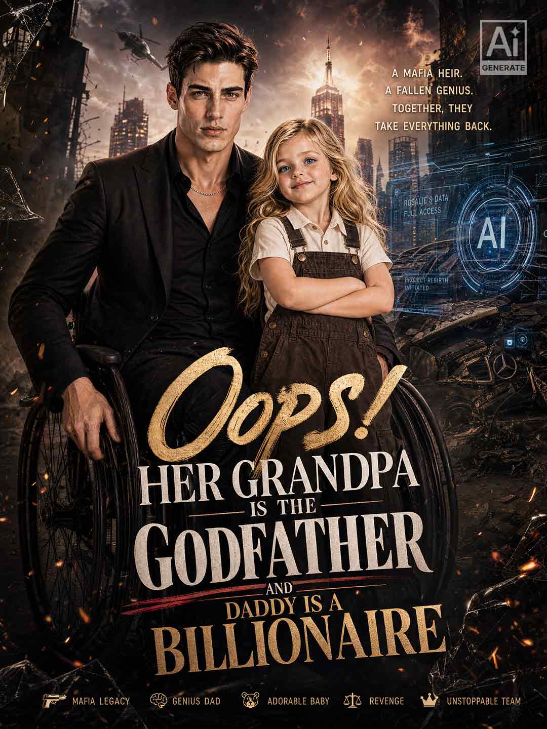 Oops! Her Grandpa is the Godfather and Daddy is a Billionaire