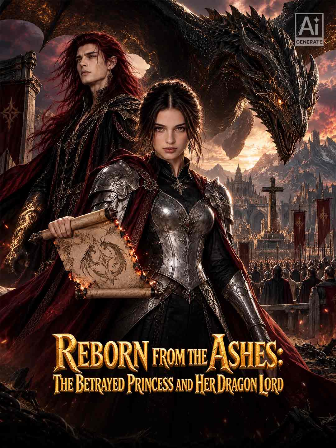 Reborn from the Ashes: The Betrayed Princess and Her Dragon Lord