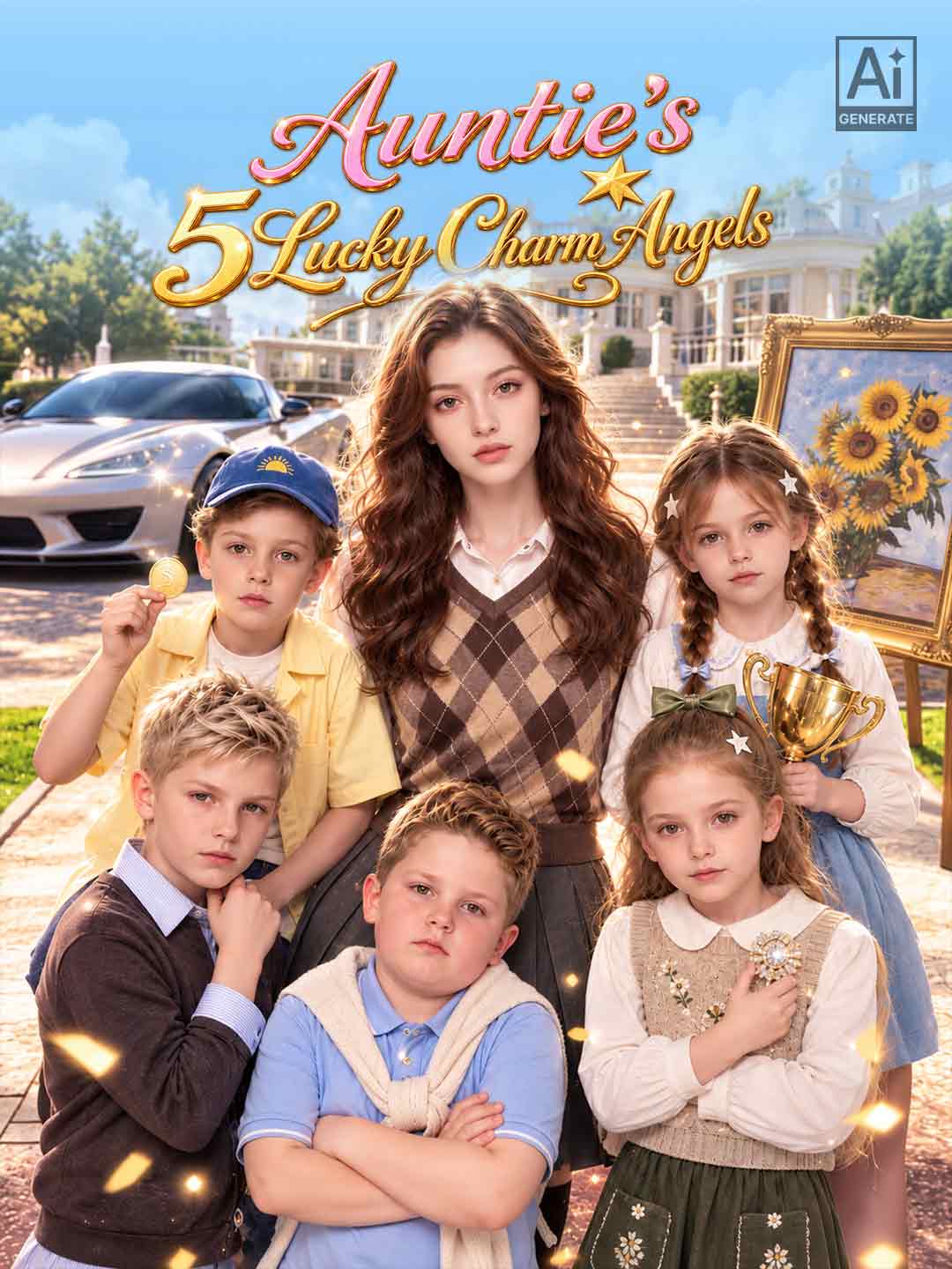 Auntie’s 5 Lucky Charm Angels