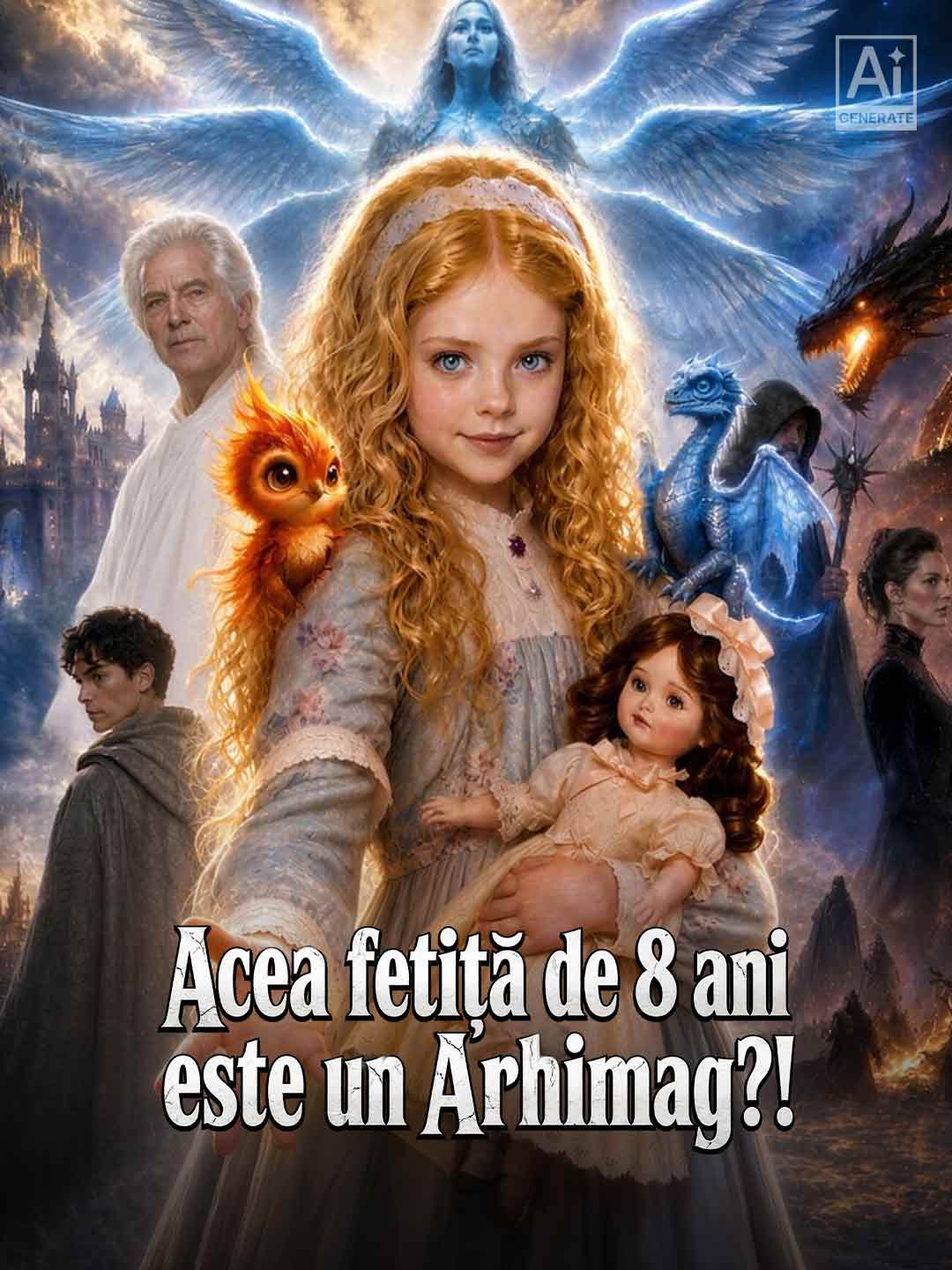 Acea fetiță de 8 ani este un Arhimag?!