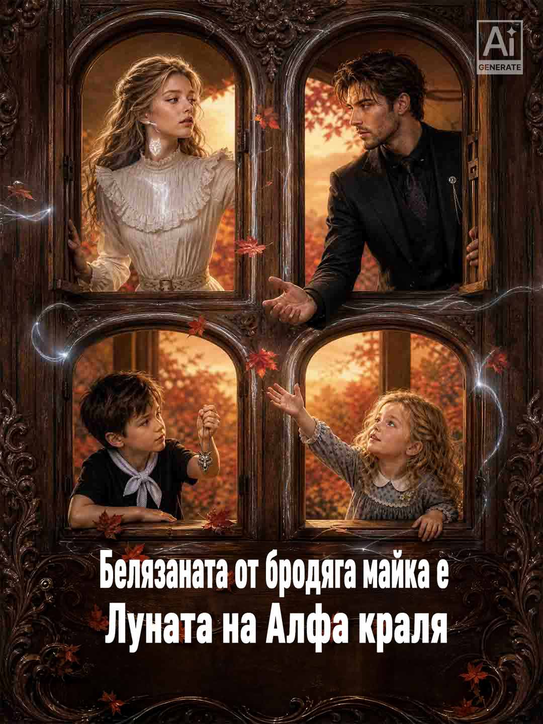 Белязаната от бродяга майка е Луната на Алфа краля