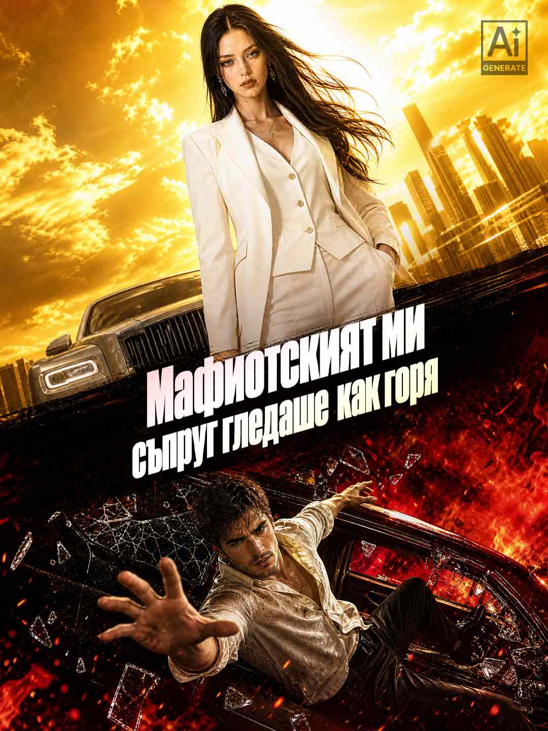 Мафиотският ми съпруг гледаше как горя