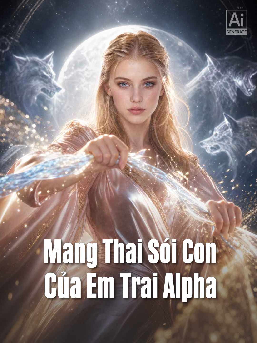 Mang Thai Sói Con Của Em Trai Alpha cover