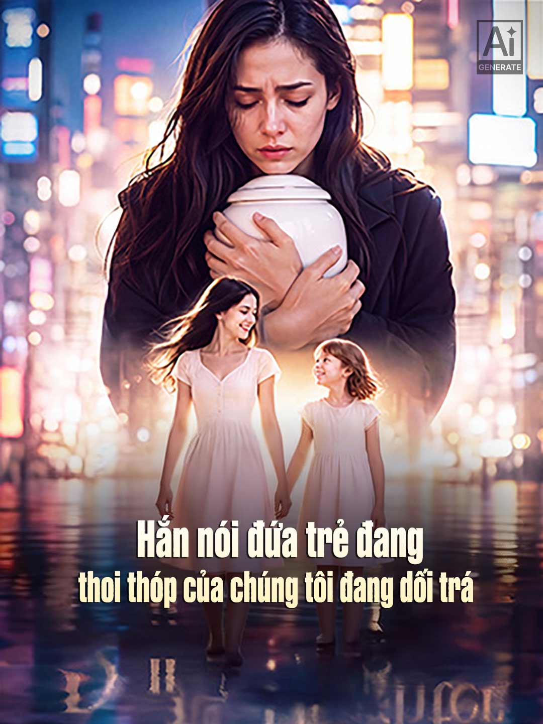 Hắn nói đứa trẻ đang thoi thóp của chúng tôi đang dối trá
