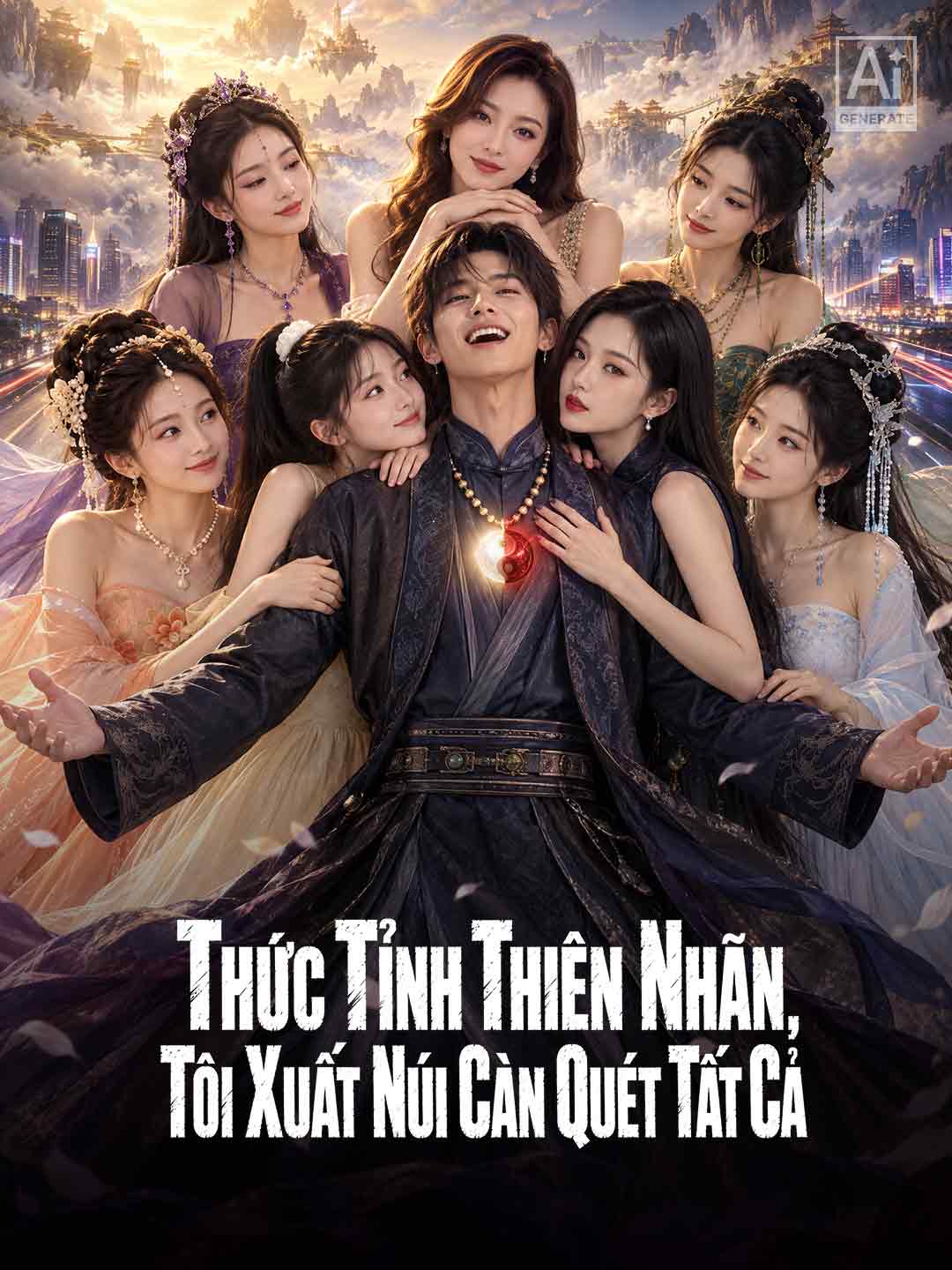 Mở đầu thức tỉnh Thiên nhãn, tôi xuống núi càn quét tất cả