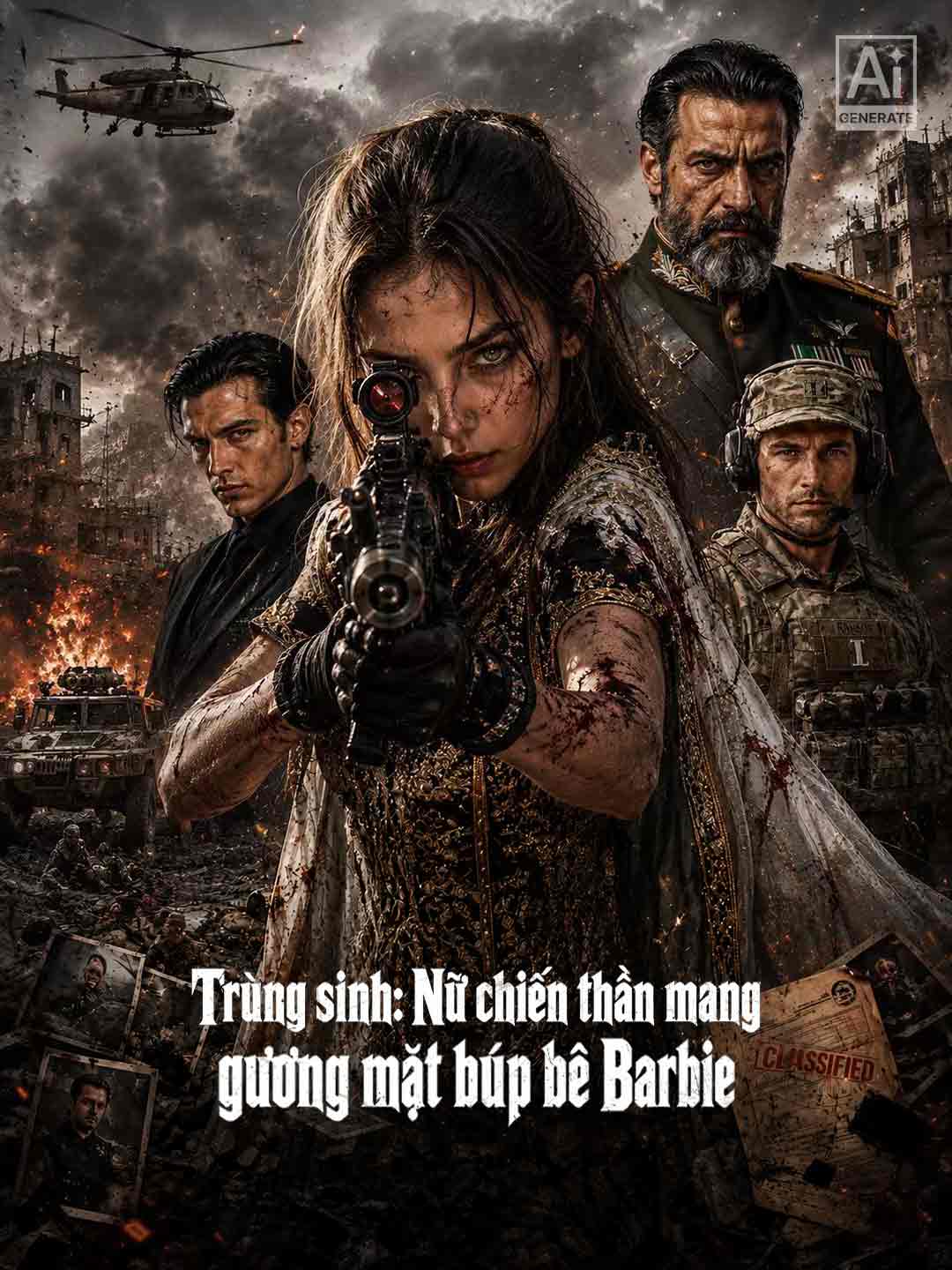 Trùng sinh: Nữ chiến thần mang gương mặt búp bê Barbie