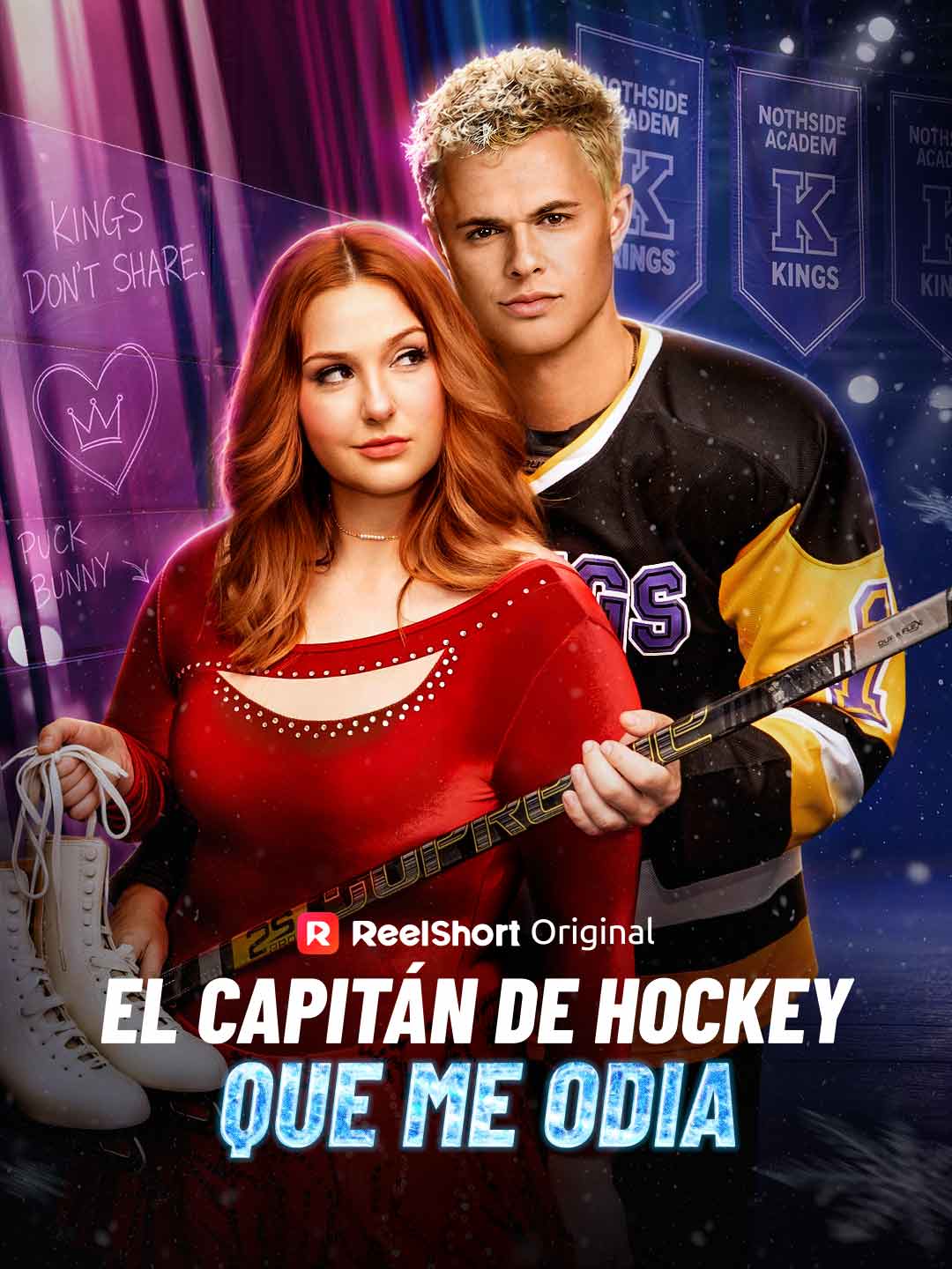 El capitán de hockey que me odia cover