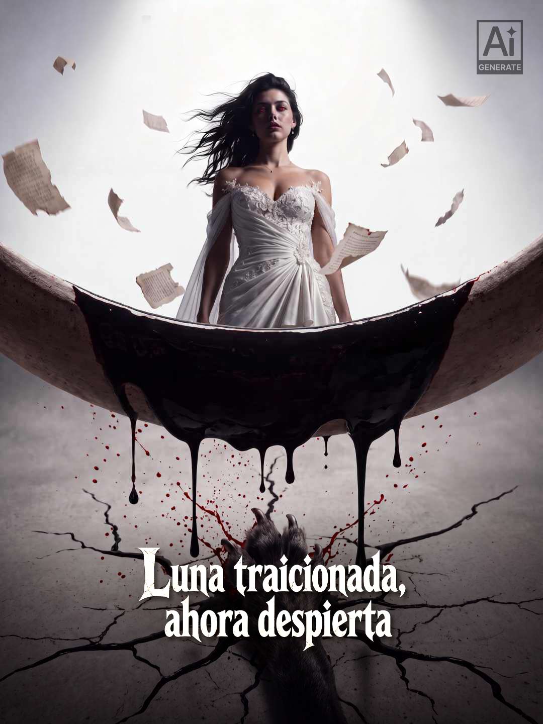 Luna traicionada, ahora despierta cover
