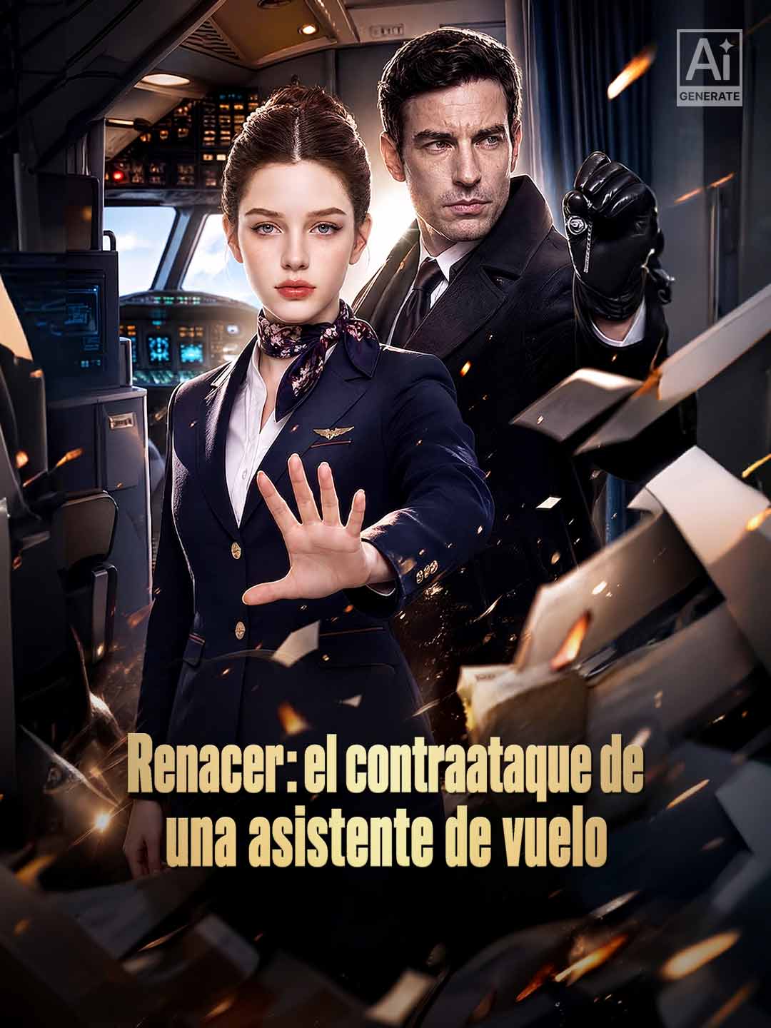Renacer: el contraataque de una asistente de vuelo