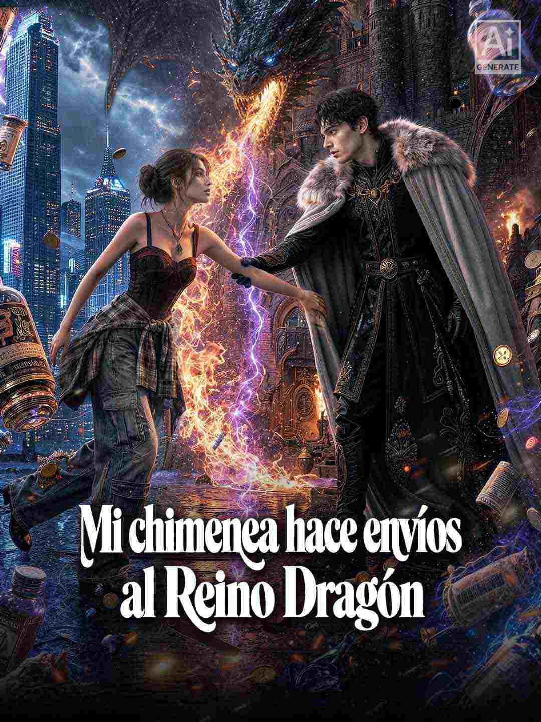 Mi chimenea hace envíos al Reino Dragón
