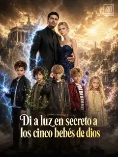 Di a luz en secreto a los cinco bebés de dios