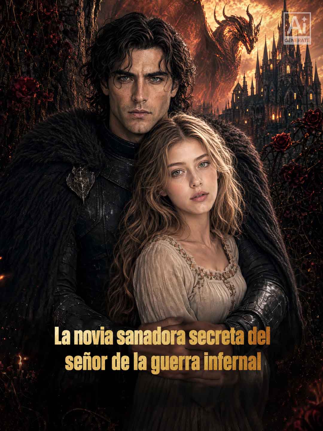 La novia sanadora secreta del señor de la guerra infernal