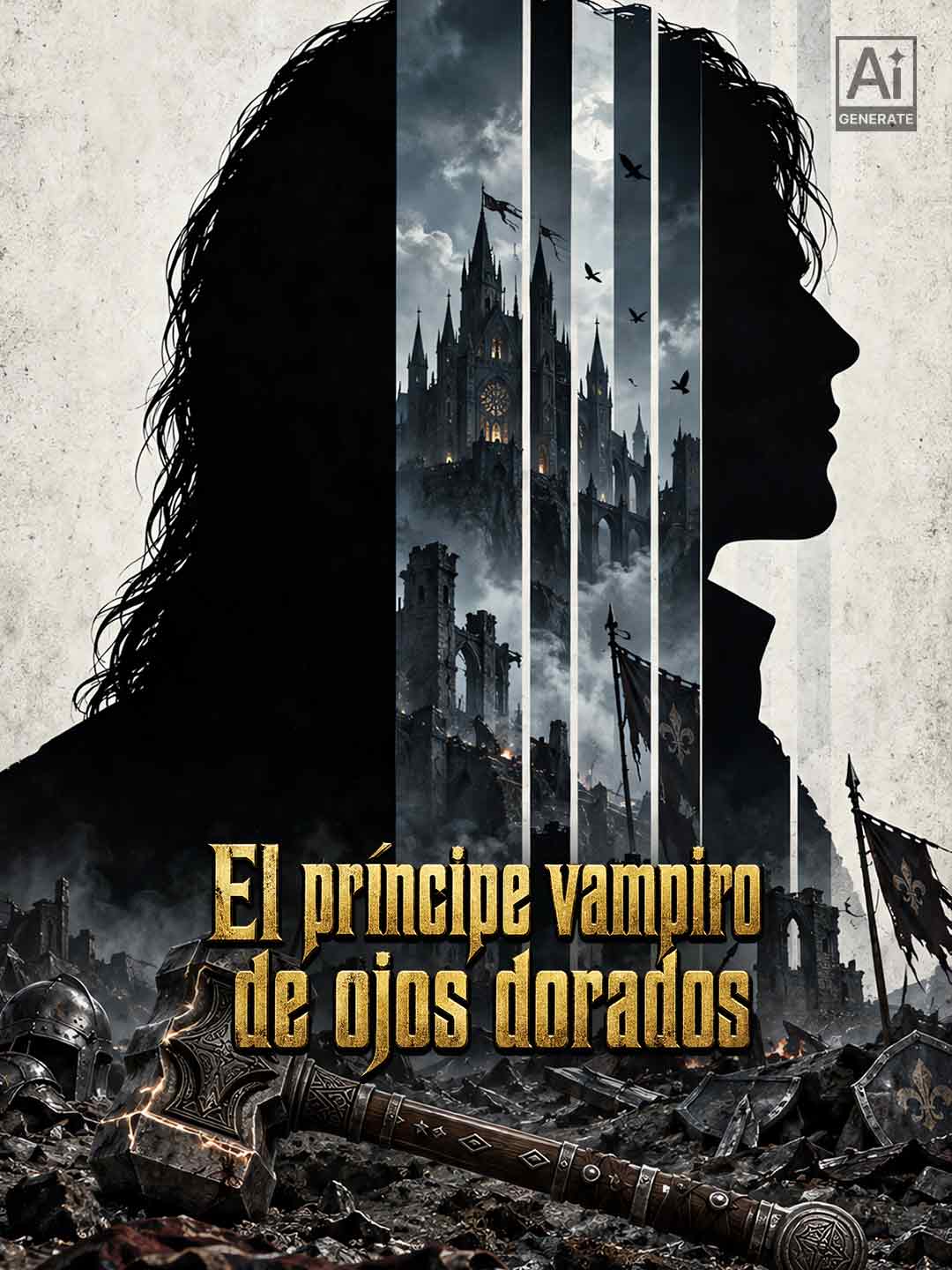 El príncipe vampiro de ojos dorados