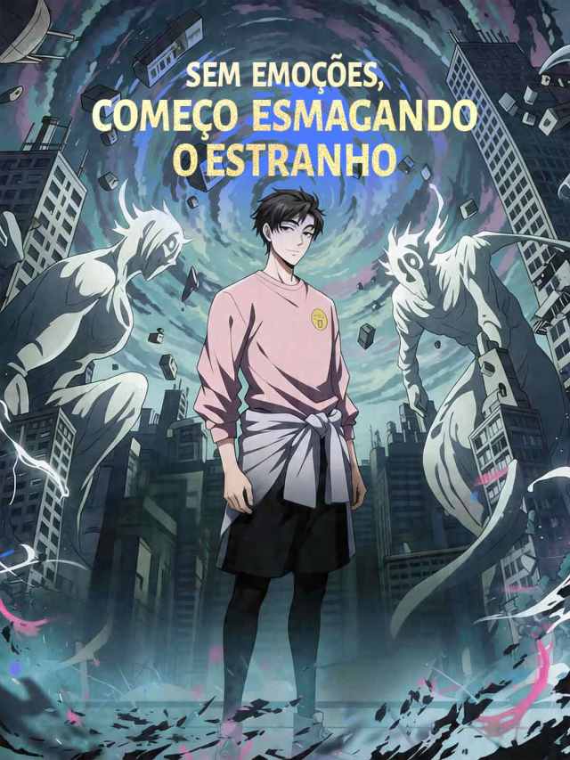 Sem emoções, começo esmagando o estranho