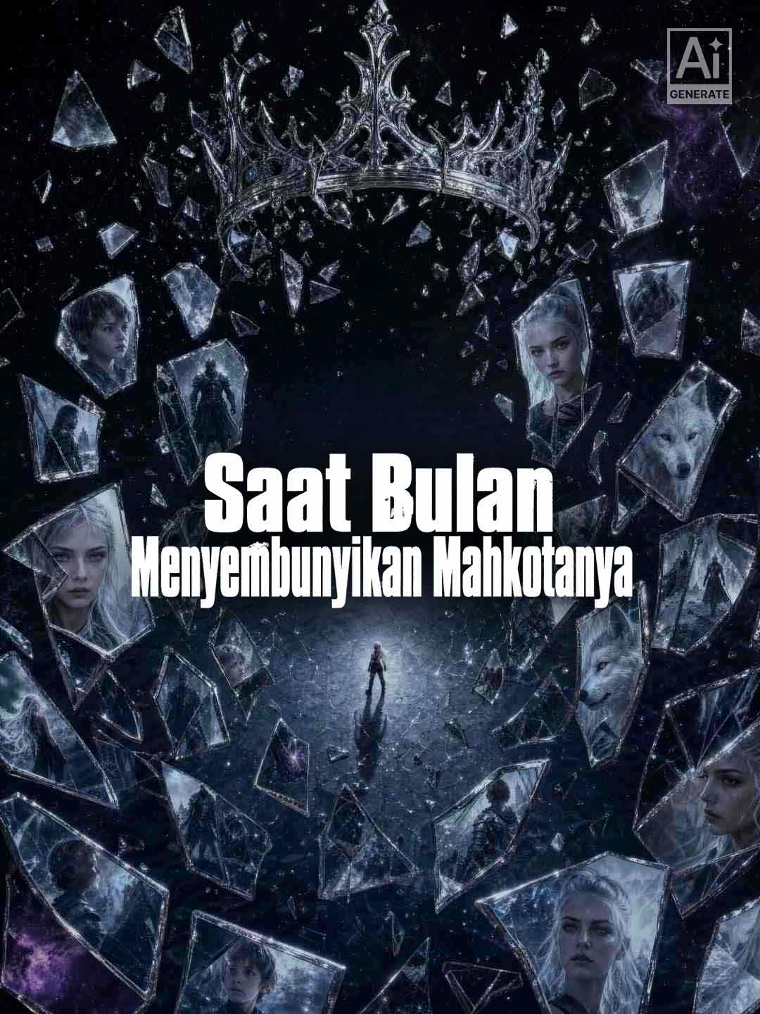 Saat Bulan Menyembunyikan Mahkotanya