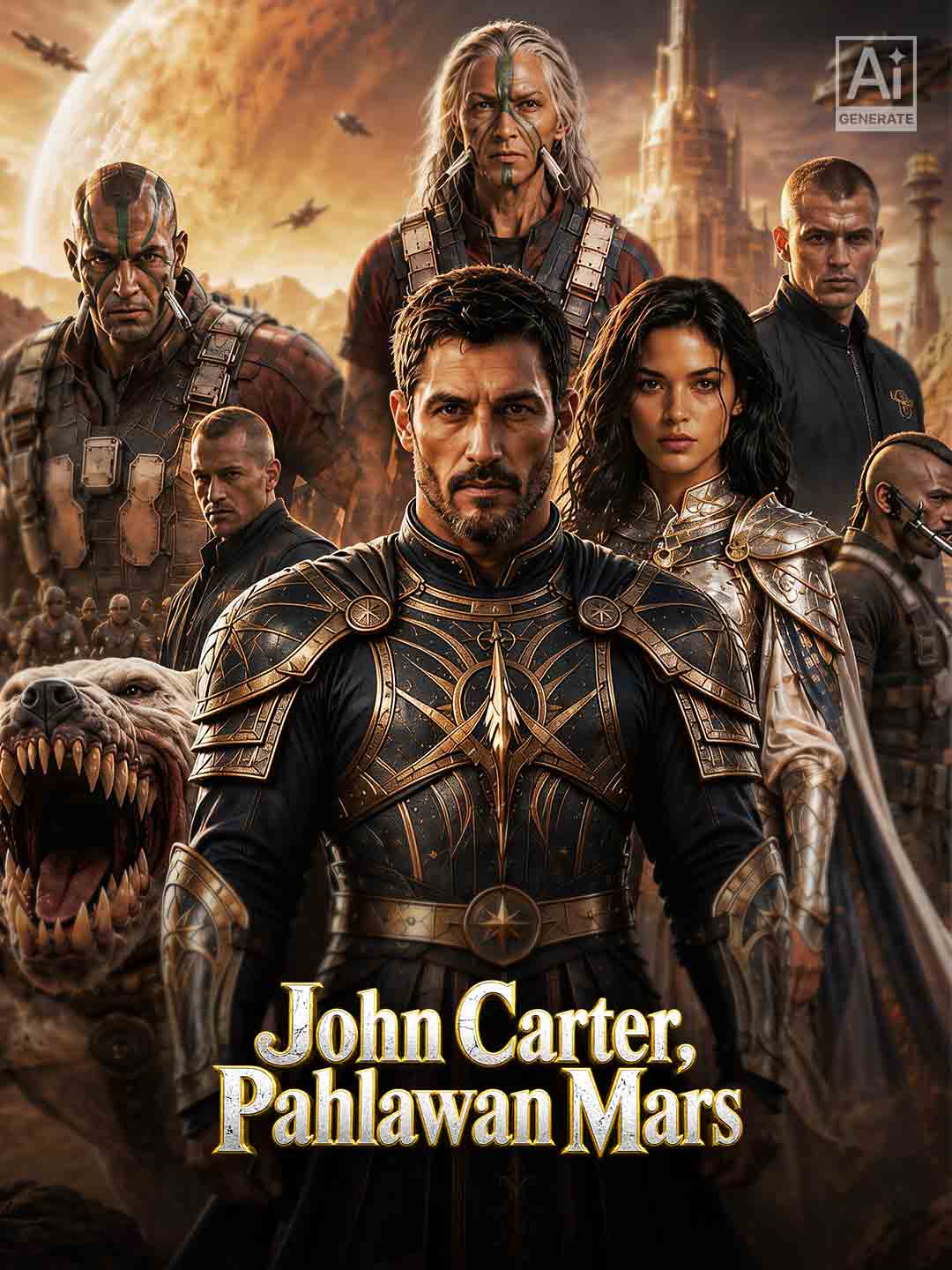 John Carter, Pahlawan Mars