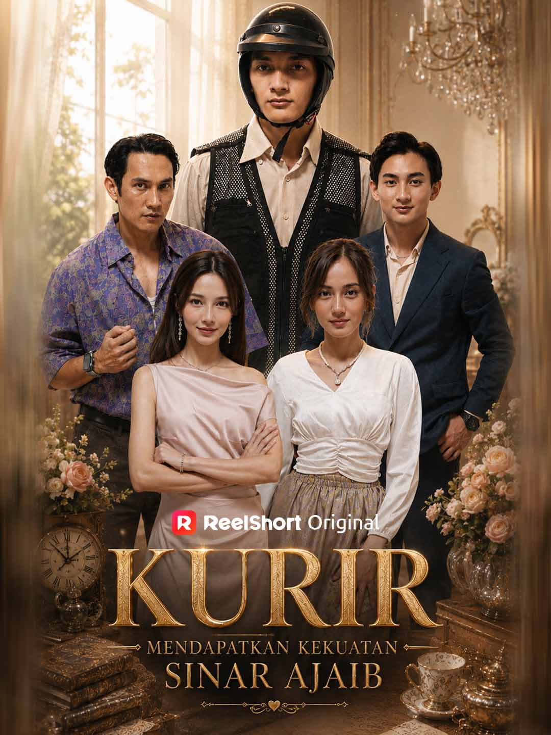 Kurir Mendapatkan Kekuatan Sinar Ajaib