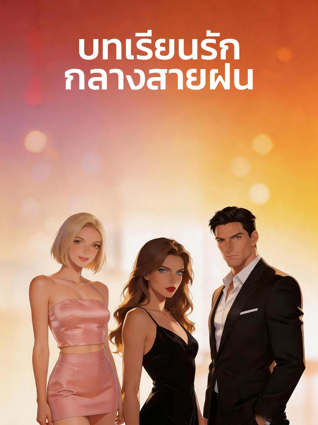 บทเรียนรักกลางสายฝน cover