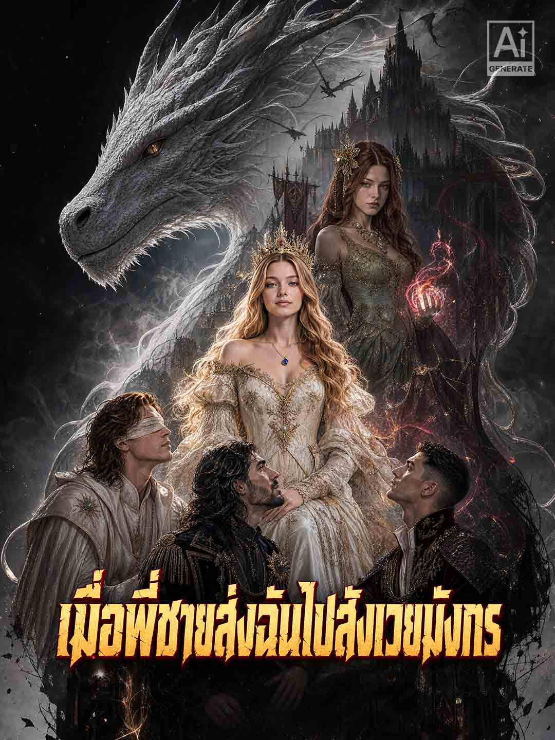 เมื่อพี่ชายส่งฉันไปสังเวยมังกร cover