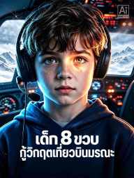 เด็ก 8 ขวบกู้วิกฤตเที่ยวบินมรณะ