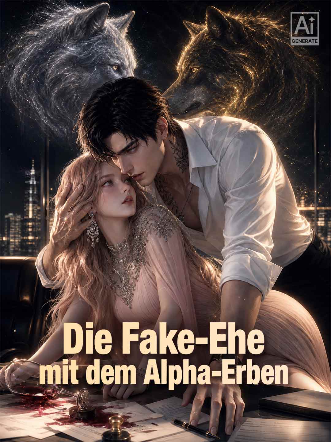 Die Fake-Ehe mit dem Alpha-Erben cover