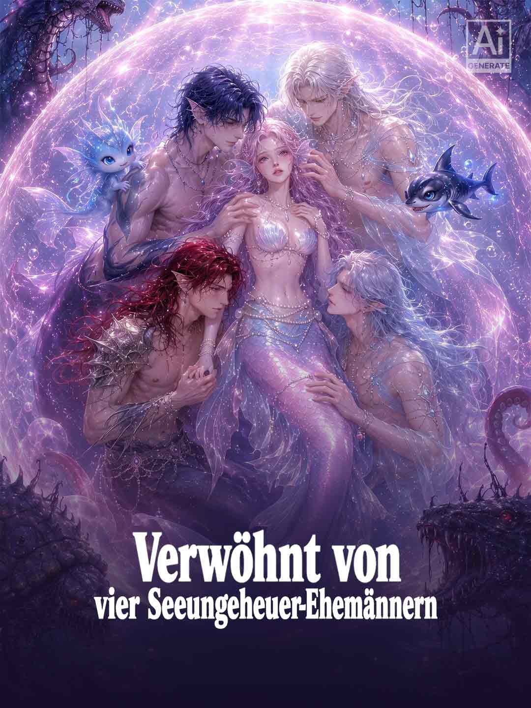 Verwöhnt von vier Seeungeheuer-Ehemännern