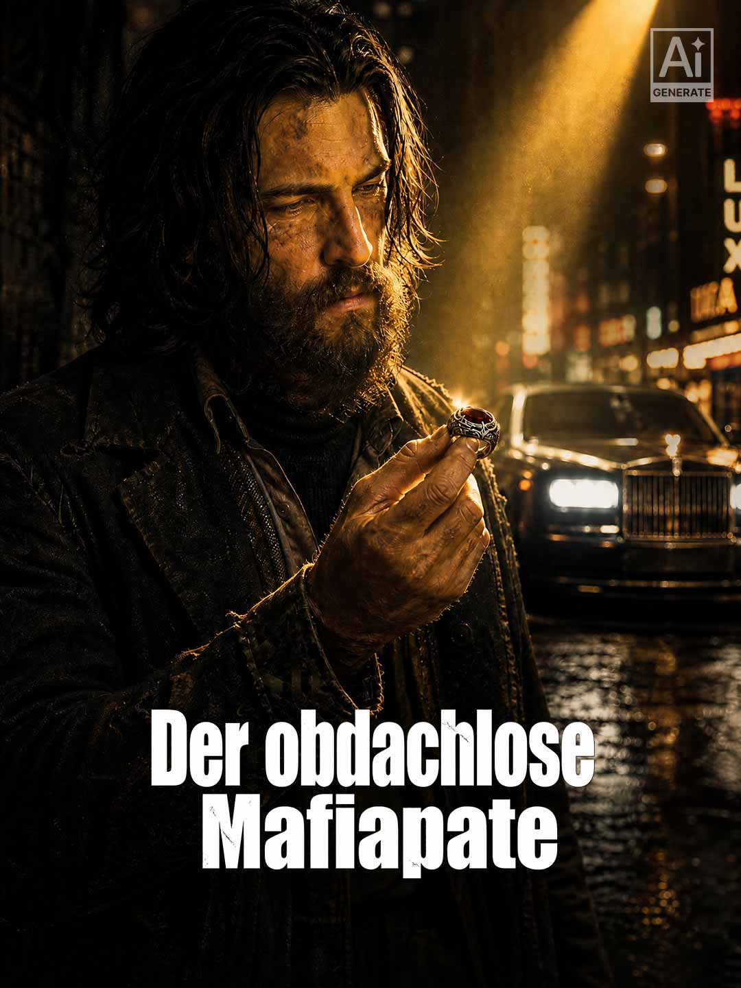 Zurücktreten! Mit diesem Obdachlosen ist nicht zu spaßen