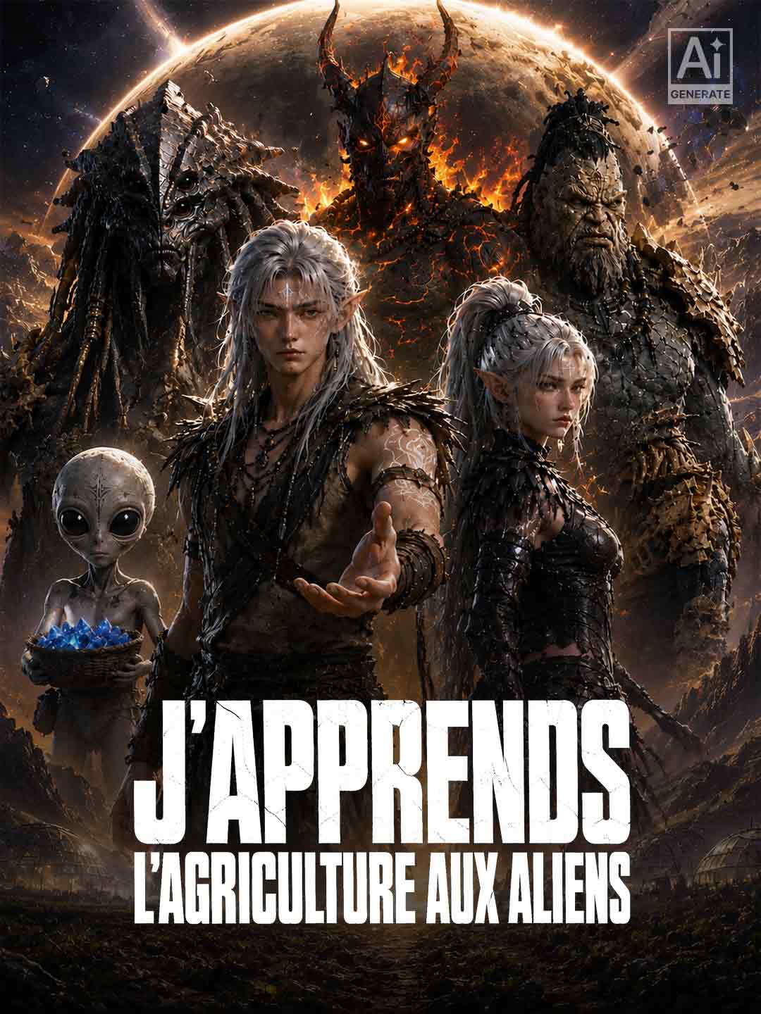 J'apprends l'agriculture aux aliens