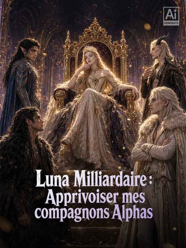 Luna Milliardaire : Apprivoiser mes compagnons Alphas