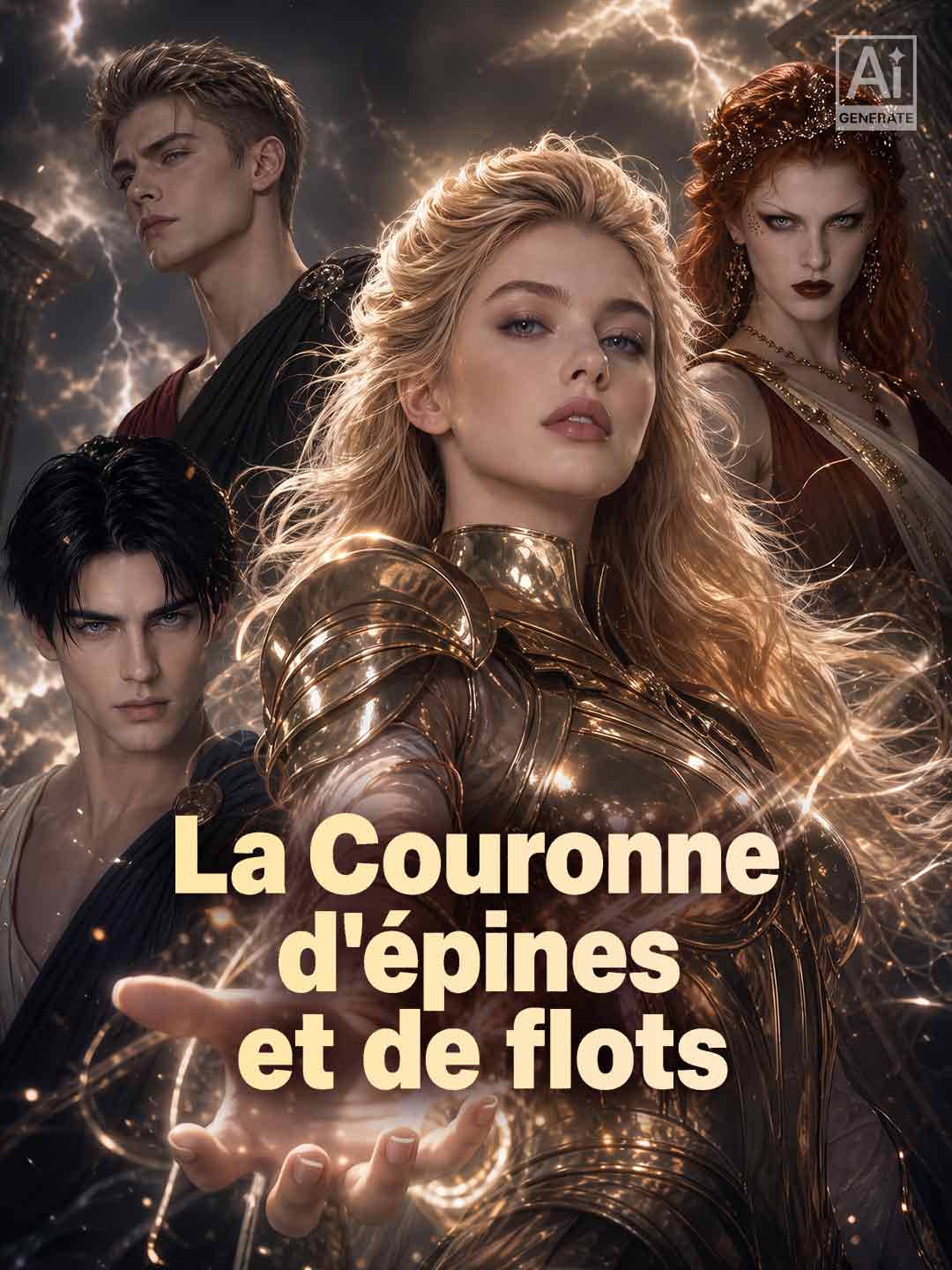 La Couronne d'épines et de flots cover
