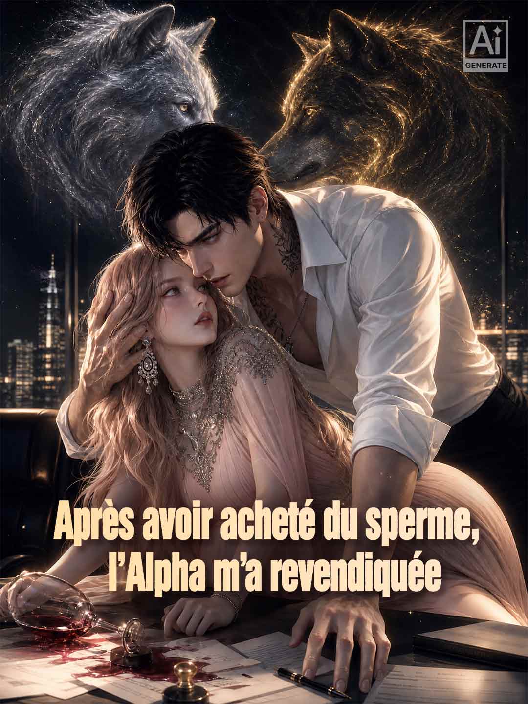 Après avoir acheté du sperme, l'Alpha m'a revendiquée cover
