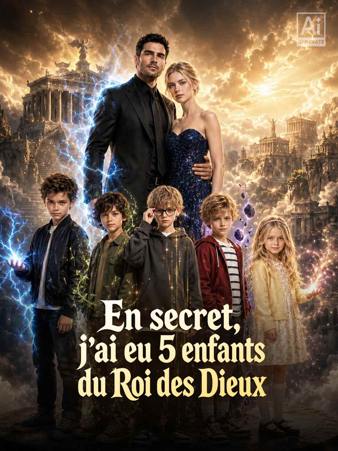 En secret, j'ai eu 5 enfants du Roi des Dieux
