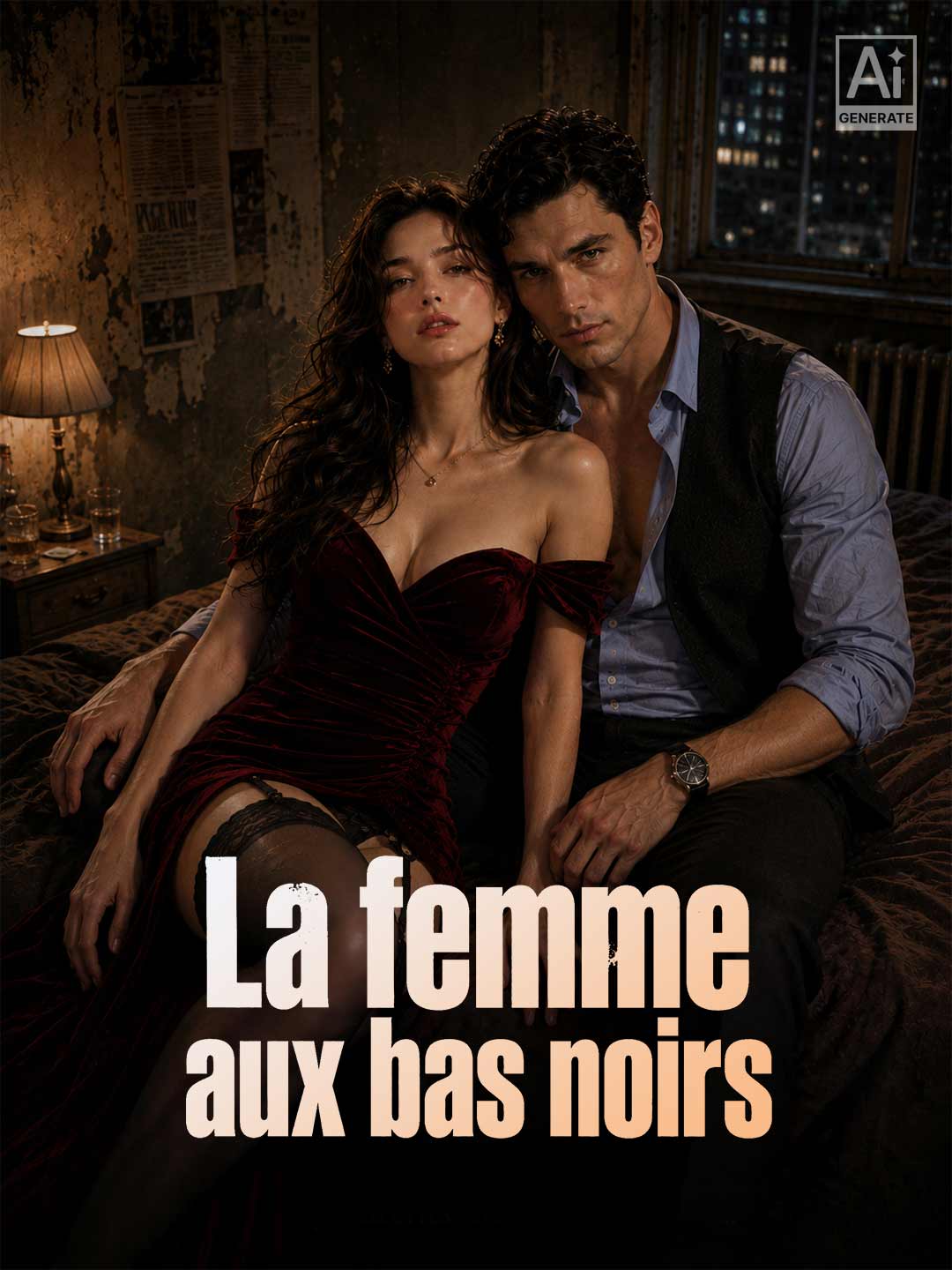 La femme aux bas noirs cover