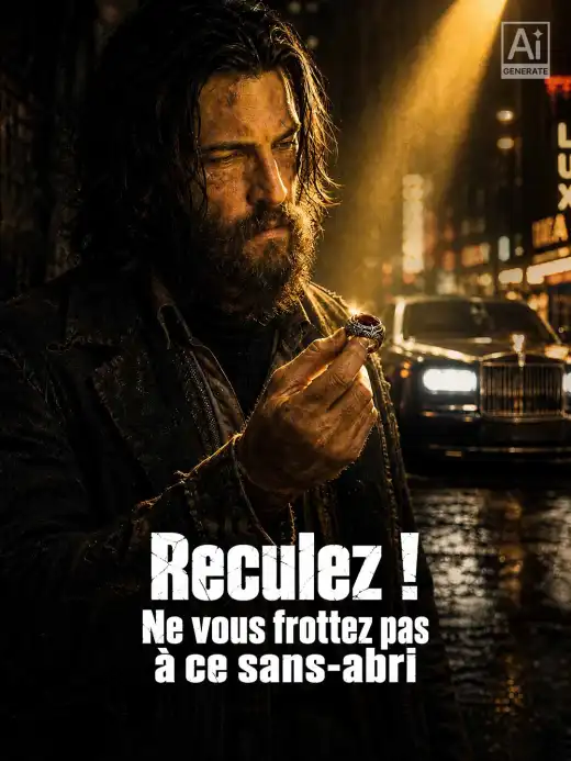 Reculez ! Ne vous frottez pas à ce sans-abri